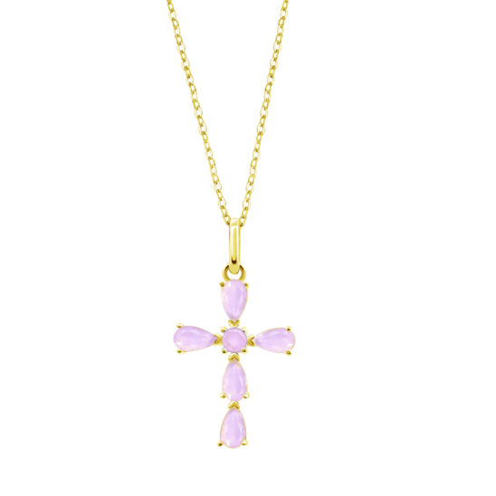 lotus COLLAR CRUZ LOTUS SILVER LP3557-1/1 PLATA MUJER