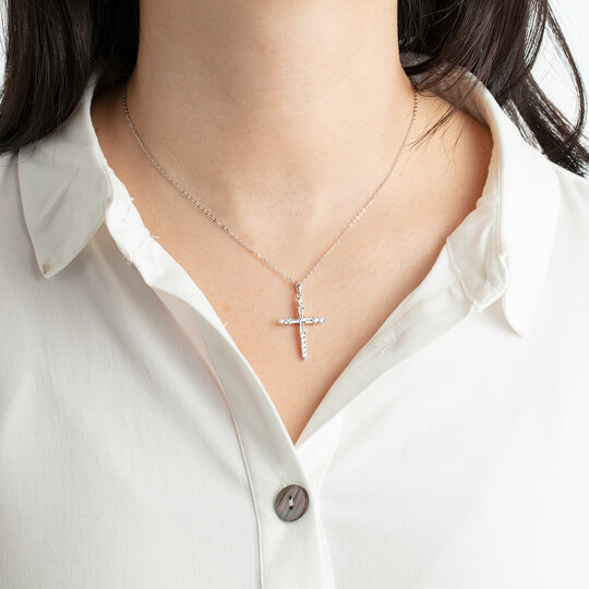 Lotus COLLAR CRUZ LOTUS SILVER PURE ESSENTIAL LP3067-1/1 PLATA MUJER