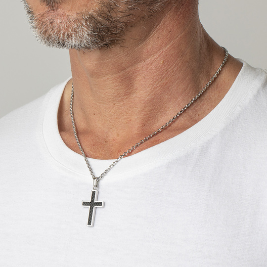 Lotus COLLAR CRUZ LOTUS STYLE LS1983-1/1 ACERO INOXIDABLE 316L HOMBRE