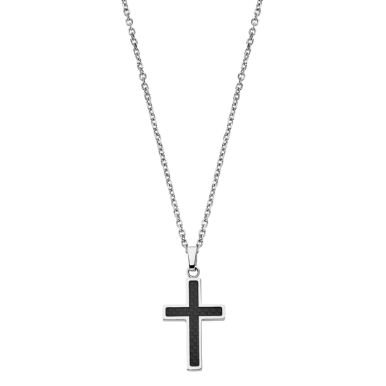 lotus COLLAR CRUZ LOTUS STYLE LS1983-1/1 ACERO INOXIDABLE 316L HOMBRE