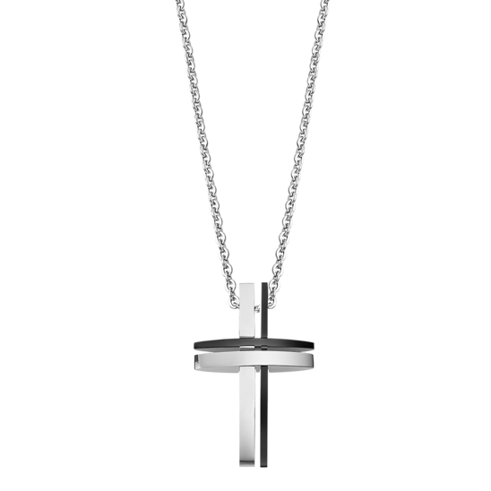 lotus COLLAR CRUZ LOTUS STYLE LS1984-1/1 ACERO INOXIDABLE 316L HOMBRE