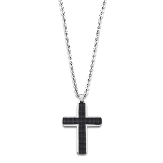 lotus COLLAR CRUZ LOTUS STYLE LS1986-1/1 ACERO INOXIDABLE 316L HOMBRE