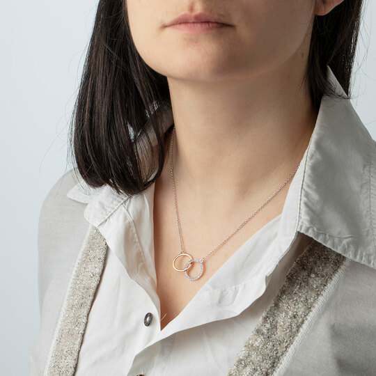 Lotus COLLAR GEOMÉTRICO LOTUS SILVER LP1955-1/1 PLATA MUJER