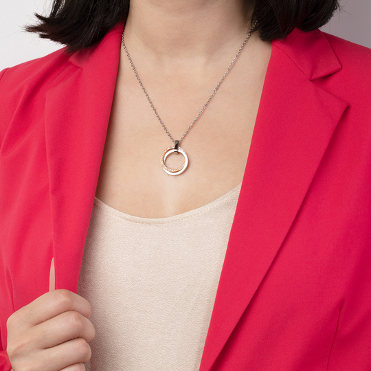 Lotus COLLAR GEOMÉTRICO LOTUS STYLE LS1780-1/2 ACERO INOXIDABLE 316L MUJER