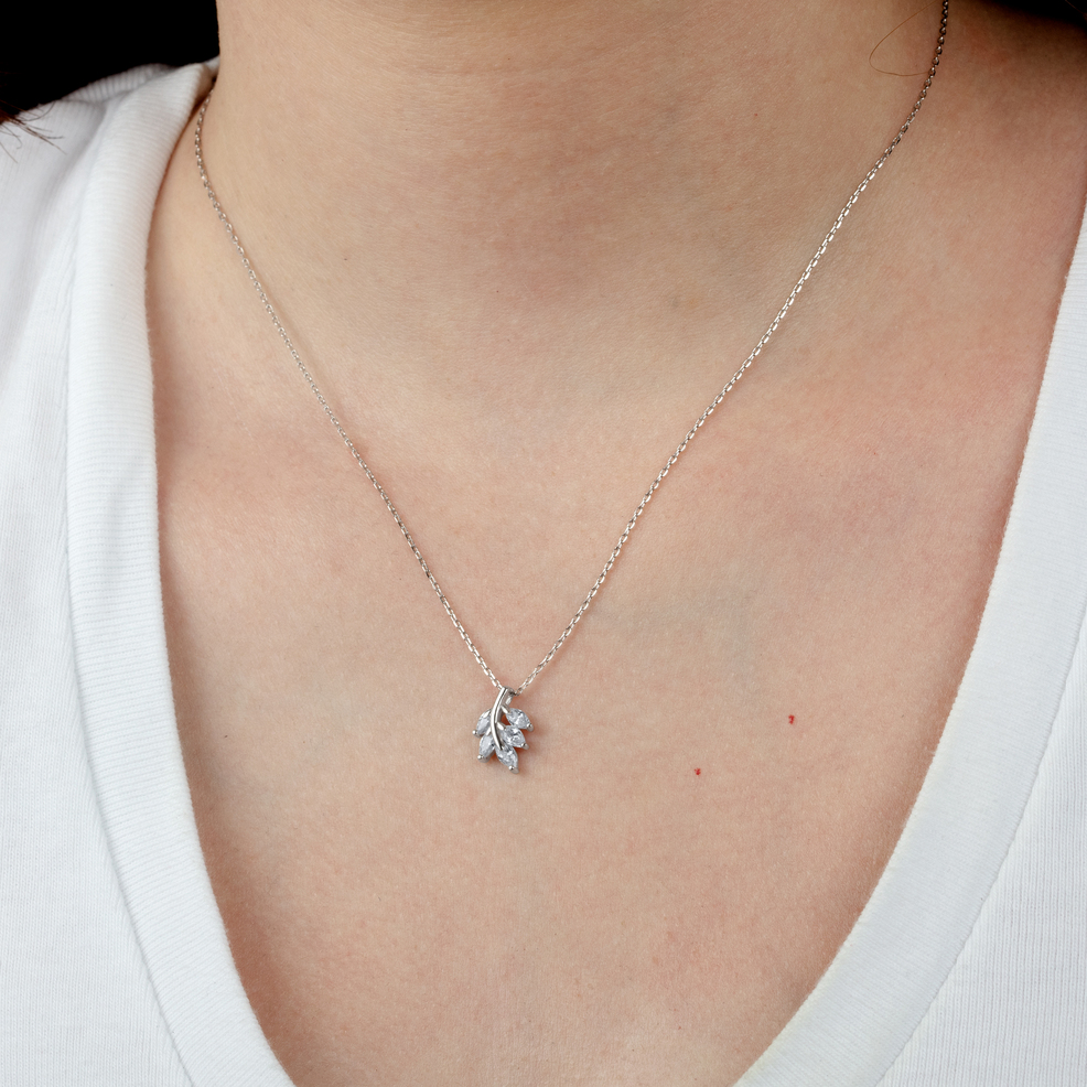 Lotus COLLAR HOJA LOTUS SILVER LP3086-1/1 PLATA MUJER