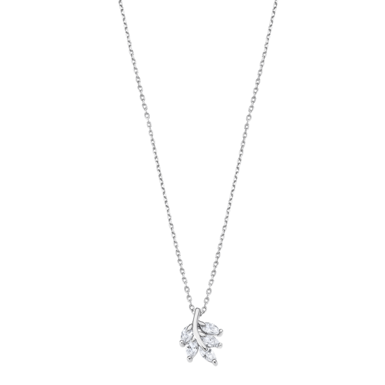 lotus COLLAR HOJA LOTUS SILVER LP3086-1/1 PLATA MUJER