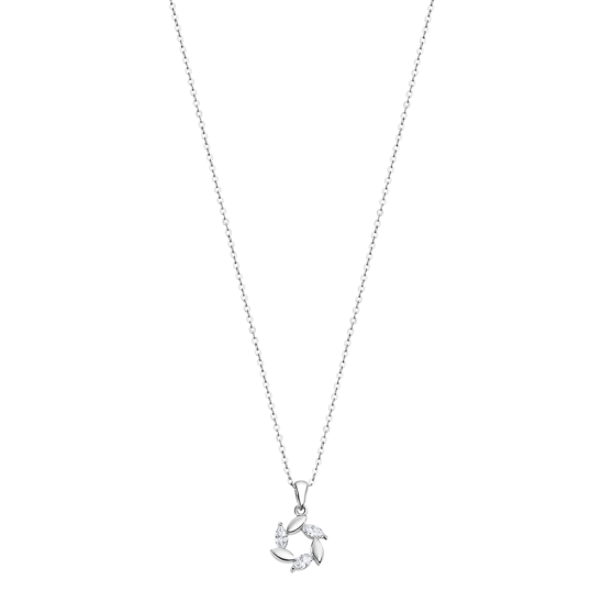 lotus COLLAR HOJA LOTUS SILVER PURE ESSENTIAL LP3188-1/1 PLATA MUJER