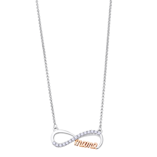 lotus COLLAR INFINITO LOTUS SILVER MOTHER'S LOVE LP3213-1/1 PLATA MUJER