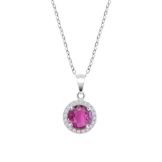 lotus COLLAR LOTUS SILVER COLORS LP3790-1/2 PLATA MUJER