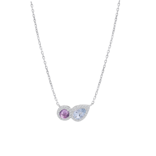 lotus COLLAR LOTUS SILVER COLORS LP3841-1/1 PLATA MUJER