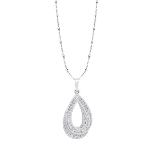 lotus COLLAR LOTUS SILVER GLAM COLLECTION LP3842-1/1 PLATA MUJER