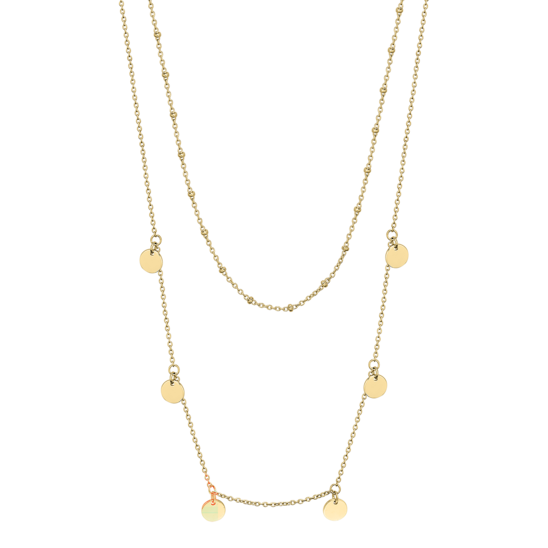 lotus COLLAR LOTUS SILVER TRENDY LP3003-1/2 PLATA MUJER