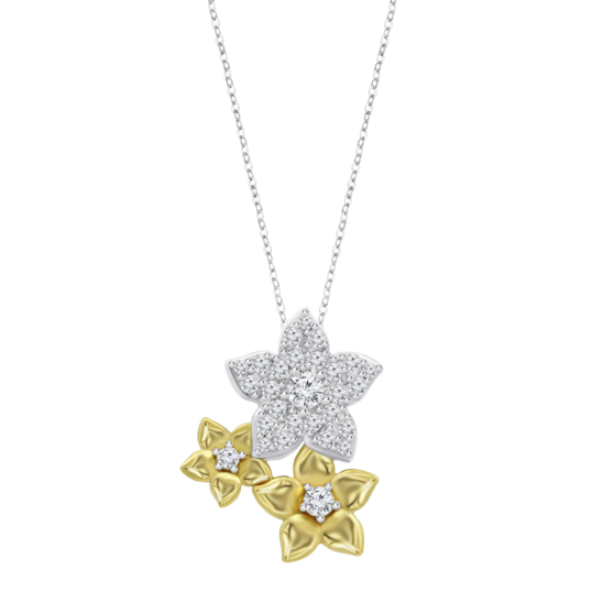 lotus COLLAR LOTUS SILVER TRENDY LP3836-1/2 PLATA MUJER