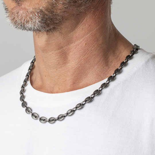 Lotus COLLAR LOTUS STYLE URBAN MAN LS2140-1/3 ACERO HOMBRE