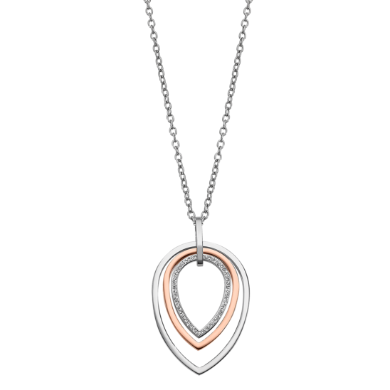 lotus COLLAR LOTUS STYLE URBAN WOMAN LS2112-1/2 ACERO MUJER