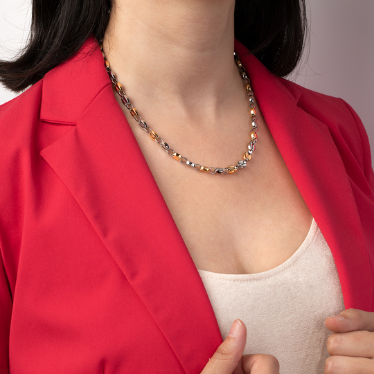 Lotus COLLAR LOTUS STYLE URBAN WOMAN LS2124-1/2 ACERO MUJER