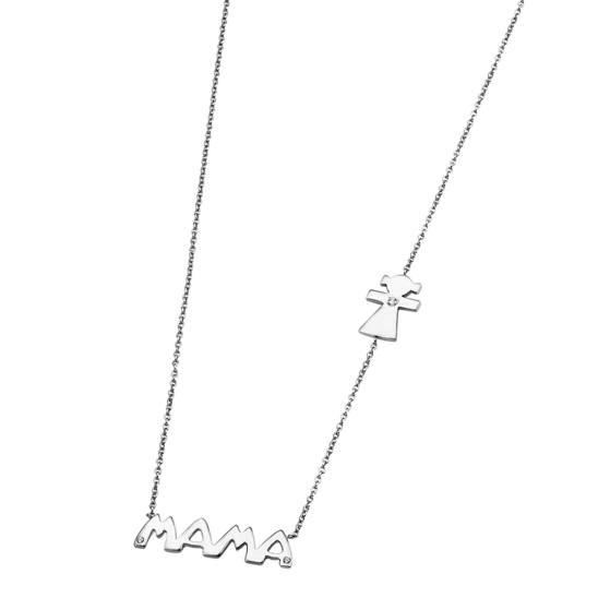 lotus COLLAR MAMÁ LOTUS SILVER LP1239-1/1 PLATA MUJER
