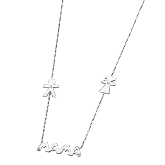 lotus COLLAR MAMÁ LOTUS SILVER MOTHER'S LOVE LP1239-1/3 PLATA MUJER