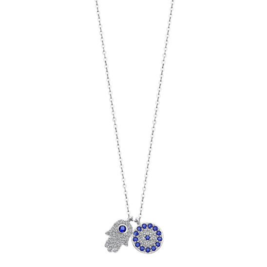 lotus COLLAR MANO DE FÁTIMA LOTUS SILVER MYSTIC LP1969-1/1 PLATA MUJER