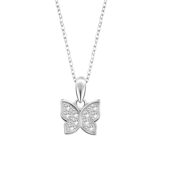 lotus COLLAR MARIPOSA LOTUS SILVER LP3051-1/1 PLATA MUJER