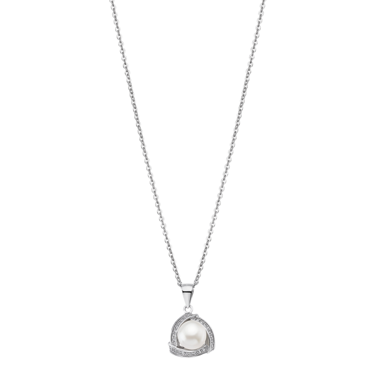 lotus COLLAR PERLA LOTUS SILVER PEARLS LP1928-1/1 PLATA MUJER