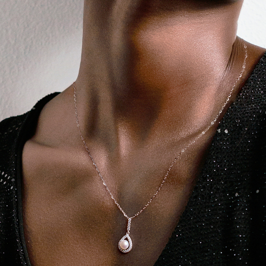 Lotus COLLAR PERLA LOTUS SILVER PEARLS LP3198-1/1 PLATA MUJER