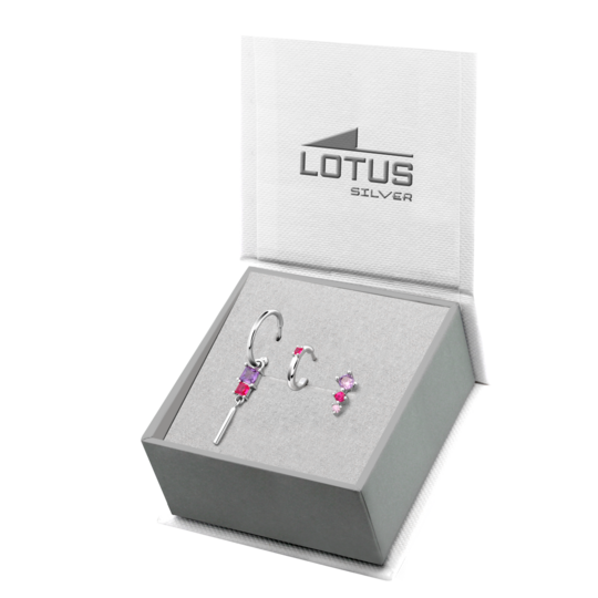 Lotus CONJUNTO LOTUS SILVER TRENDY LP3569-6/2 PLATA MUJER
