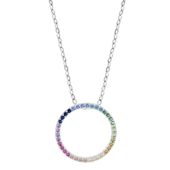 lotus COLLAR LOTUS SILVER LP3671-1/2 PLATA MUJER