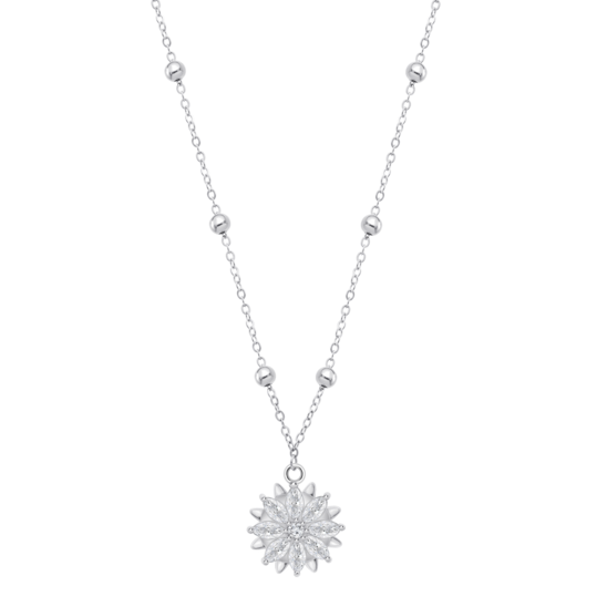lotus COLLAR LOTUS SILVER LP3827-1/1 PLATA MUJER