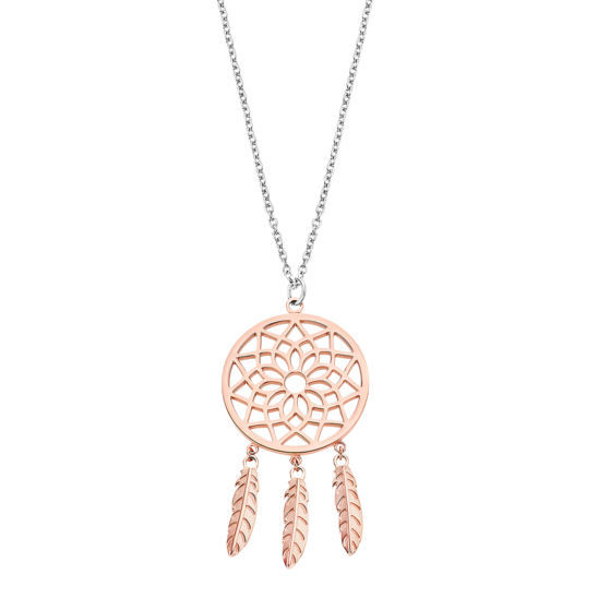 lotus COLLAR LOTUS STYLE LS2186-1/2 ACERO MUJER