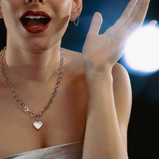 Lotus COLLAR LOTUS STYLE LS2271-1/1 ACERO MUJER