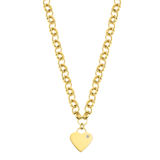 lotus COLLAR LOTUS STYLE LS2271-1/2 ACERO MUJER