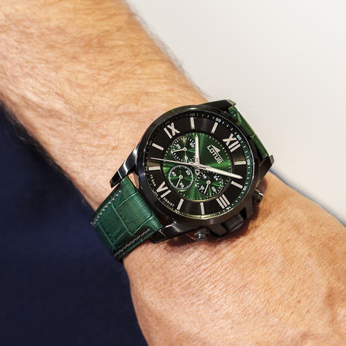 Lotus LOTUS 18881/1 VERDE CUERO HOMBRE