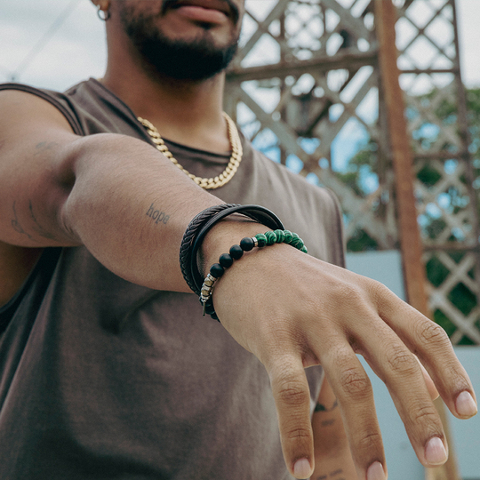 Lotus PULSERA LOTUS STYLE LS2208-2/3 CUERO HOMBRE