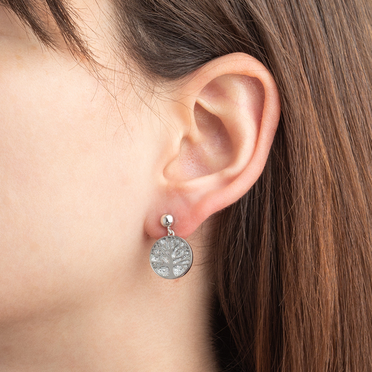 Lotus PENDIENTES ÁRBOL DE VIDA LOTUS STYLE LS2225-4/1 ACERO MUJER