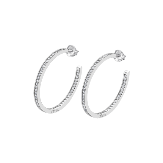 lotus PENDIENTES AROS LOTUS SILVER LP1937-4/3 PLATA MUJER