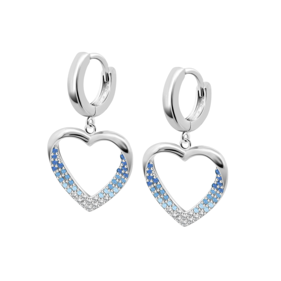 lotus PENDIENTES CORAZÓN LOTUS SILVER COLORS LP3718-4/1 PLATA MUJER