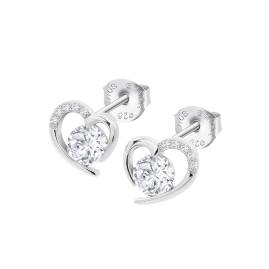 lotus PENDIENTES CORAZÓN LOTUS SILVER LP3106-4/1 PLATA MUJER