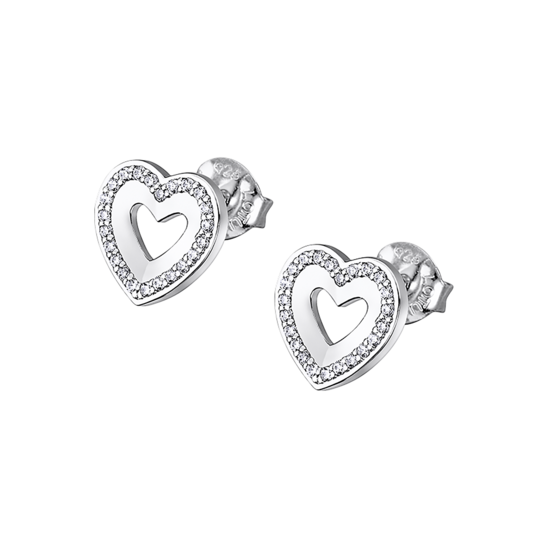 lotus PENDIENTES CORAZÓN LOTUS SILVER MOMENTS LP3137-4/1 PLATA MUJER