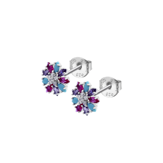 lotus PENDIENTES FLOR LOTUS SILVER LP3560-4/2 PLATA MUJER