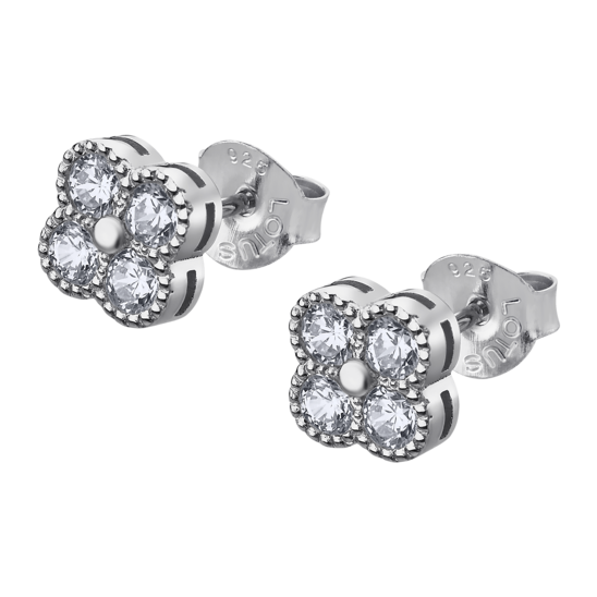 lotus PENDIENTES FLOR LOTUS SILVER PURE ESSENTIAL LP1612-4/1 PLATA MUJER