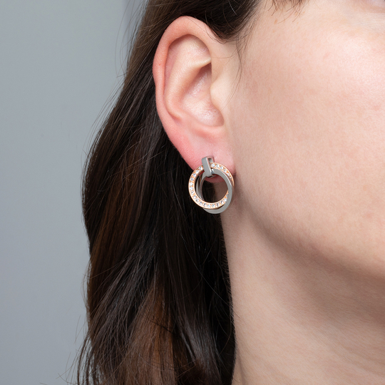 Lotus PENDIENTES GEOMÉTRICO LOTUS STYLE LS1780-4/2 ACERO INOXIDABLE 316L MUJER