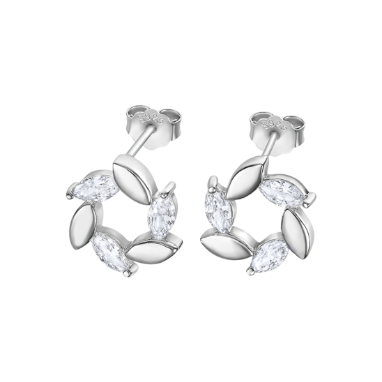 lotus PENDIENTES HOJA LOTUS SILVER PURE ESSENTIAL LP3188-4/1 PLATA MUJER