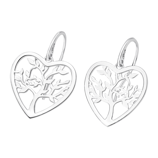 lotus PENDIENTES LOTUS SILVER TREE OF LIFE LP1769-4/3 PLATA MUJER