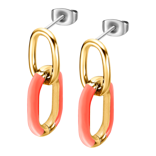 lotus PENDIENTES LOTUS STYLE TROPICAL VIBES LS2330-4/4 ACERO INOXIDABLE 316L MUJER