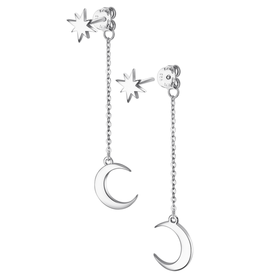 lotus PENDIENTES LUNA LOTUS SILVER LP3021-4/1 PLATA MUJER