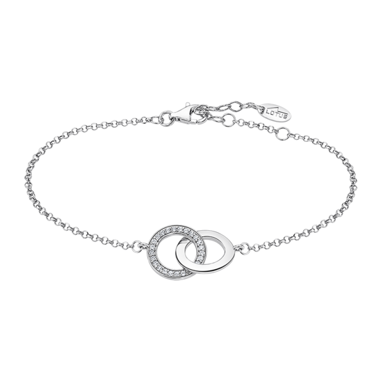 lotus PULSERA CÍRCULOS ENTRELAZADOS LOTUS SILVER MOMENTS LP1990-2/1 PLATA MUJER