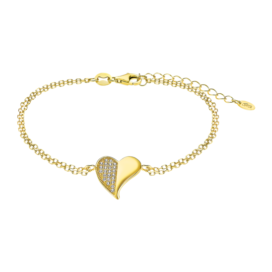 lotus PULSERA CORAZÓN LOTUS SILVER MOMENTS LP3534-2/2 PLATA MUJER