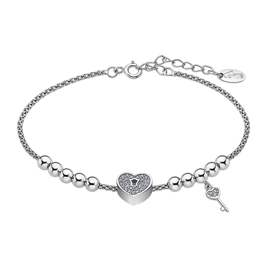 lotus PULSERA CORAZÓN LOTUS SILVER MYSTIC LP1985-2/1 PLATA MUJER