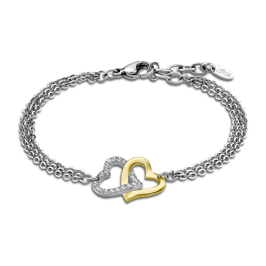 lotus PULSERA CORAZÓN LOTUS STYLE LS2117-2/1 ACERO INOXIDABLE 316L MUJER